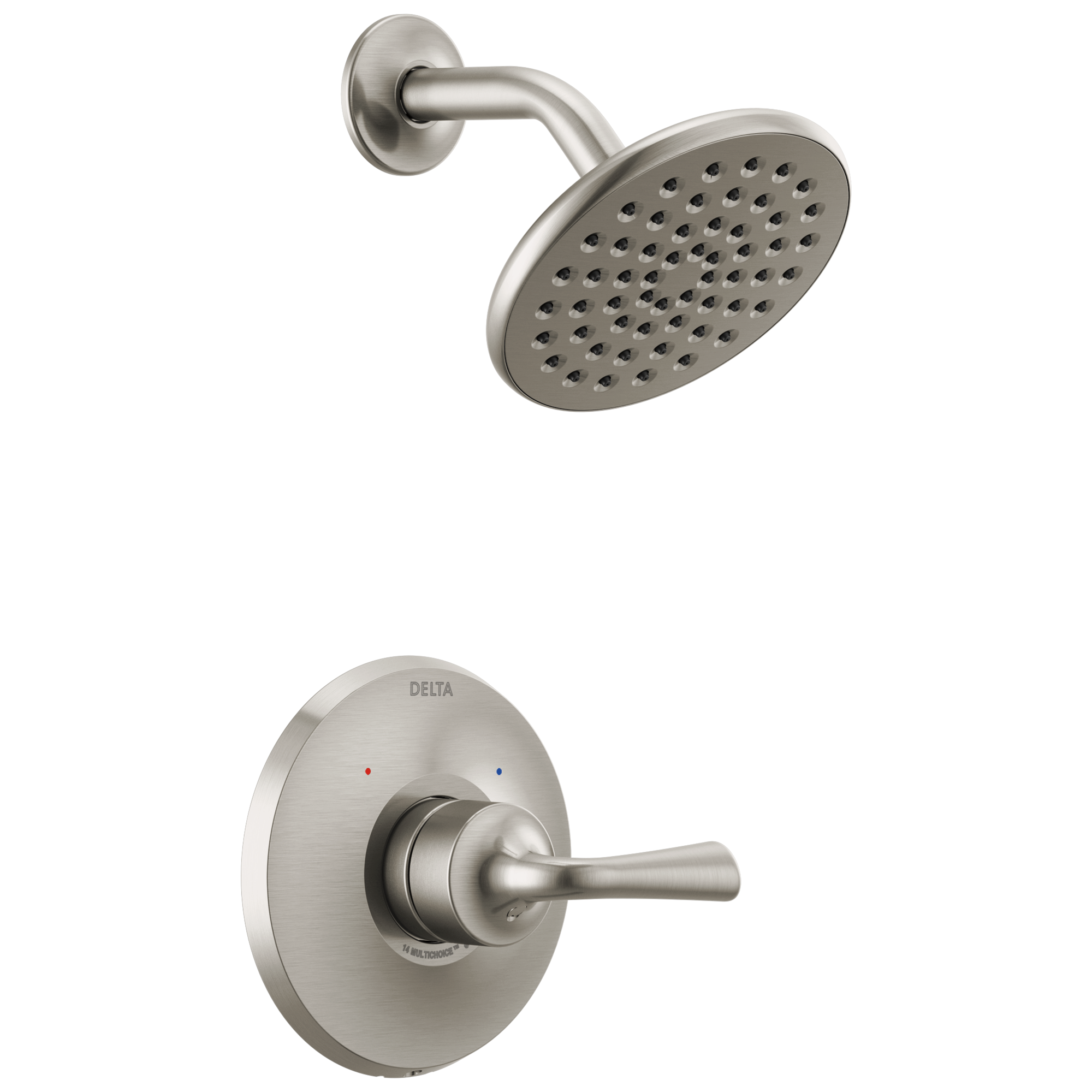 T14233-SS Отделка для душа Monitor 14 Series Delta Faucet Kayra Нержавеющая сталь