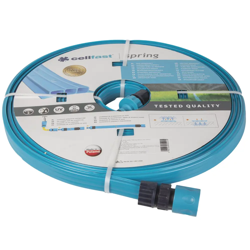 Шланг дождеватель Cellfast ø12.5 мм 15 м, ПВХ STLM-2207916