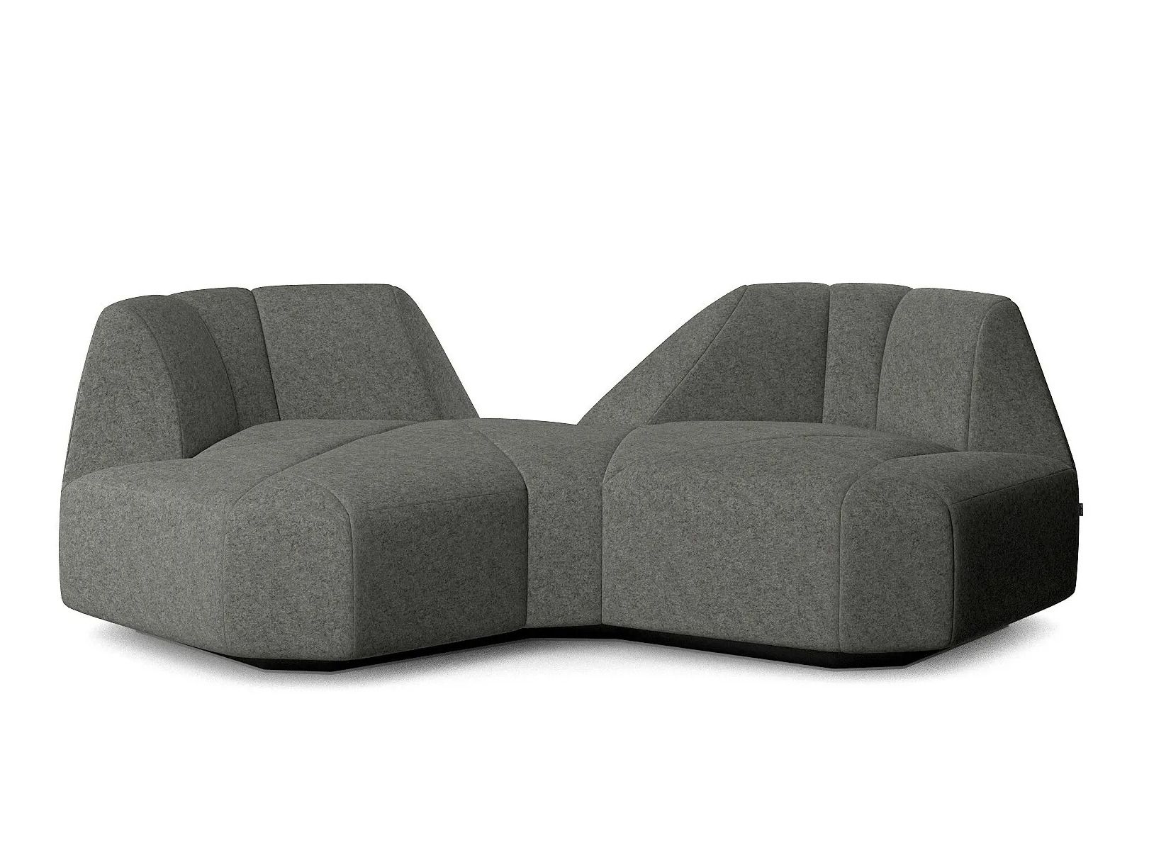 3-местный тканевый диван FID Paris Crystal ARCH-00041264 - Вид №16