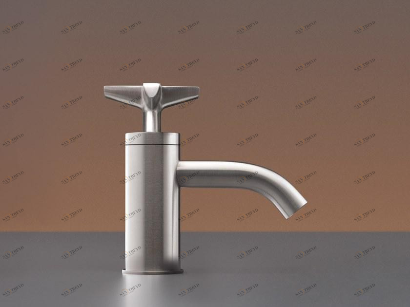 Ceadesign Гидропрогрессивный смеситель для раковины на одно отверстие из нержавеющей стали Cross Crx 41