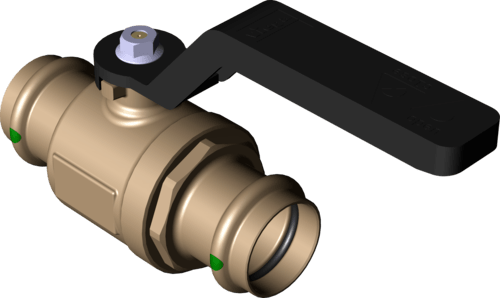 590 437 Модель 2270.10 Трубопроводные системы  Profipress  Бронзовые шаровые краны Santreyd  - Вид №2
