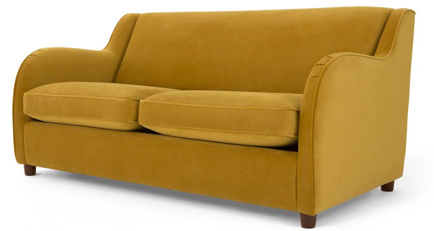 Диван Marmelade прямой желтый ICON DESIGNE ДИЗАЙНЕРСКИЕ 178162 Желтый  - Вид №1