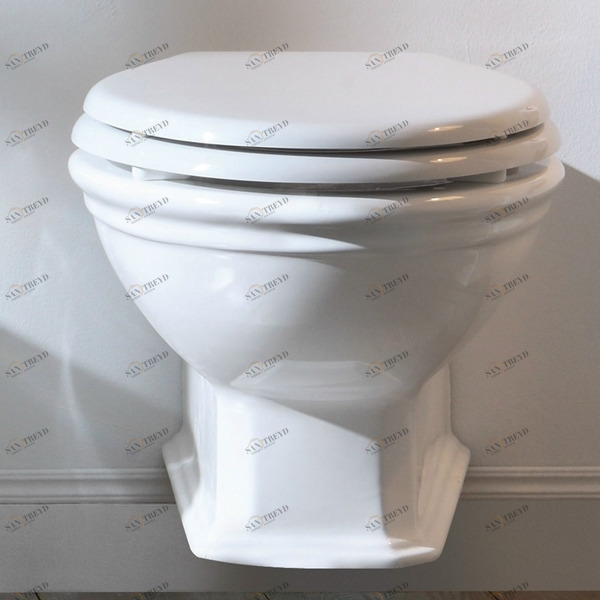 1511 Подвесной унитаз настенный Белый Olympia Ceramica IMPERO STYLE Италия