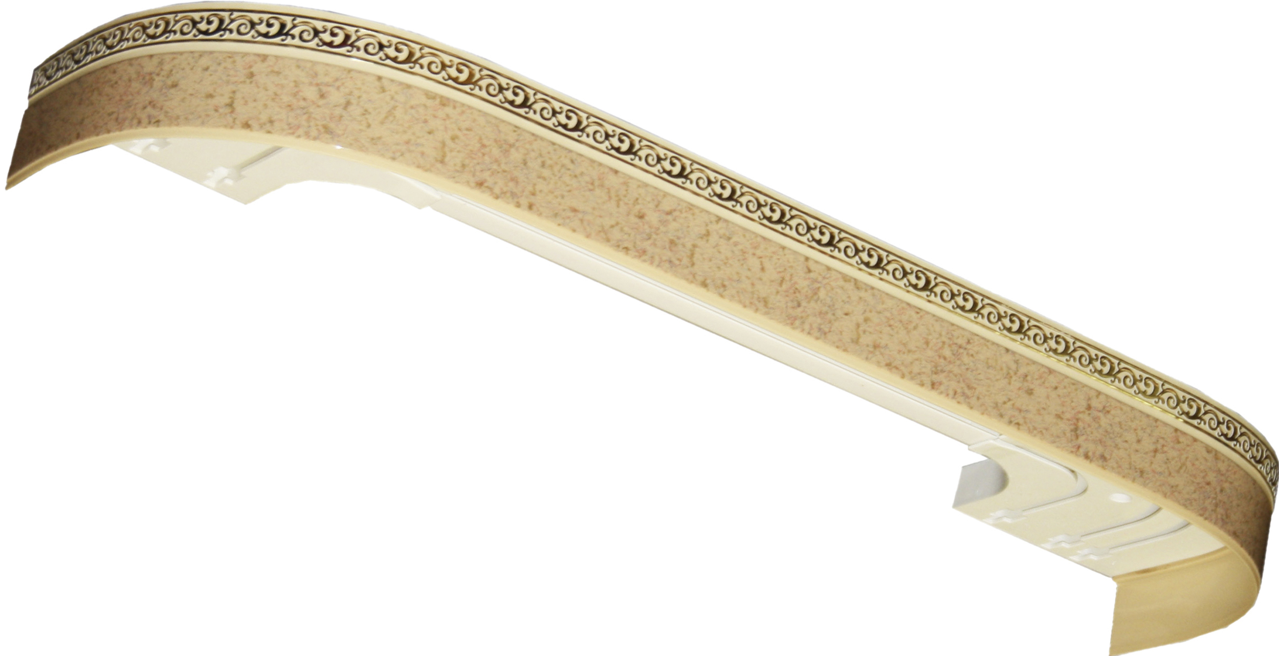 Карниз двухрядный Legrand Флора с орнаментом, цвет песок 84872034 STLM-0056798 - Вид №1