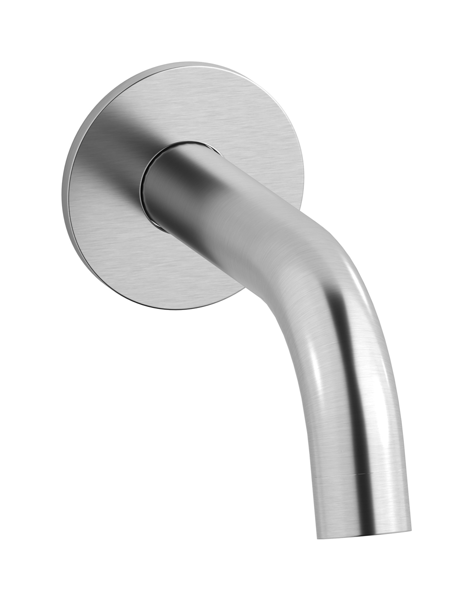Настенный излив WE ARE IB mt320ss_23 Brushed Nickel MilanoTorino 