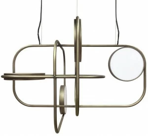 Natuzzi Металлический светодиодный подвесной светильник Circle