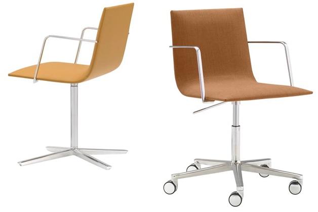 Andreu World 4-спицевый стул с подлокотниками для залов ожидания Lineal corporate So0779 - Вид №7