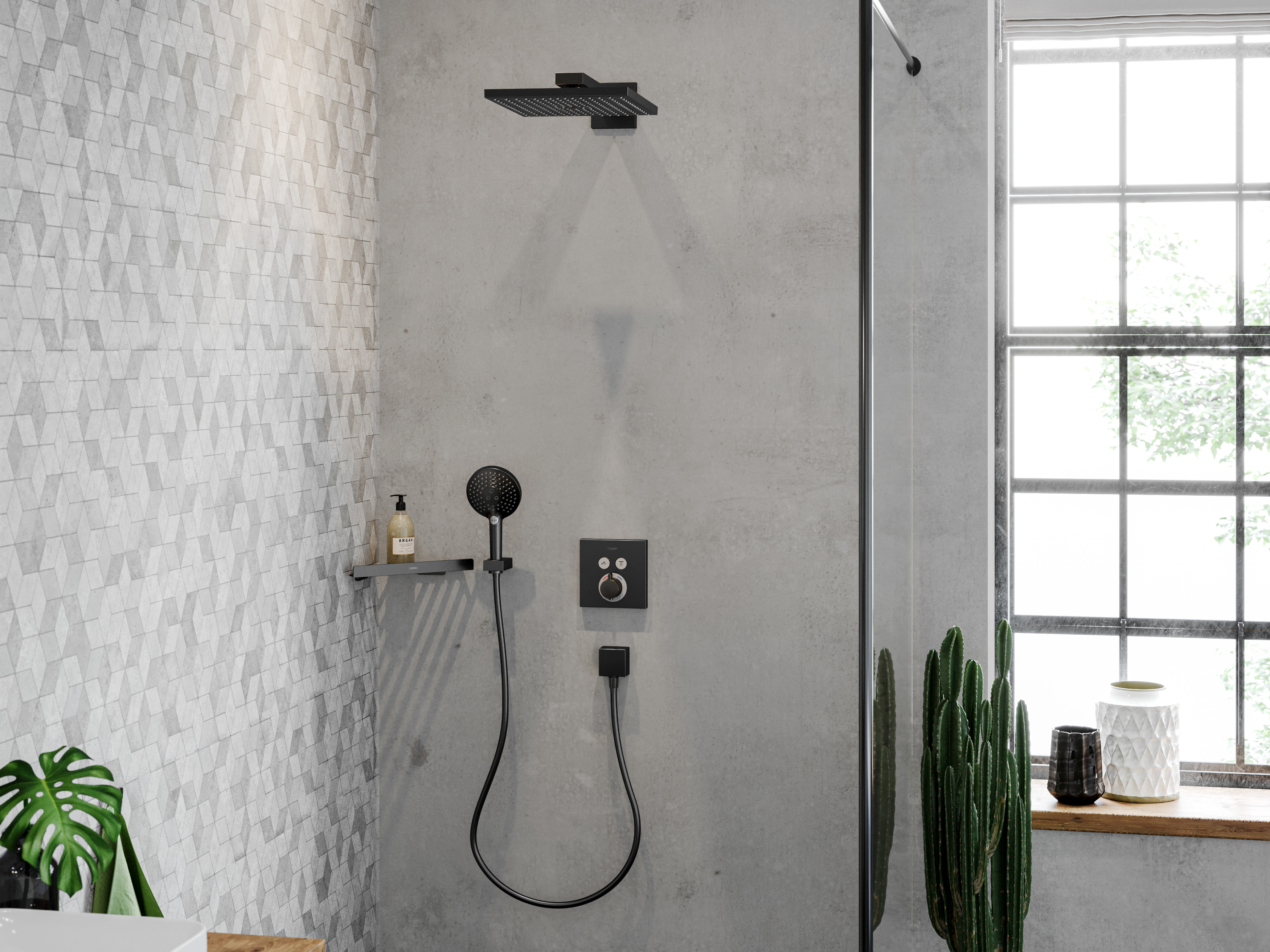 15763140 ShowerSelect Термостат скрытого монтажа на 2 функции Hansgrohe  - Вид №2