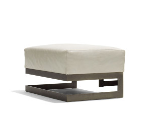 Пуф / кожаная подставка для ног