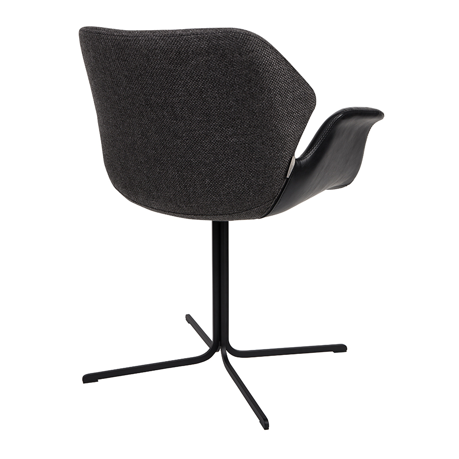 Кресло Nikki черное Zuiver 1200138 - Вид №4