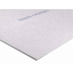 KNAUF Суперлист влагостойкий ГВЛВ 12,5 мм для огнестойких конструкций 13303190