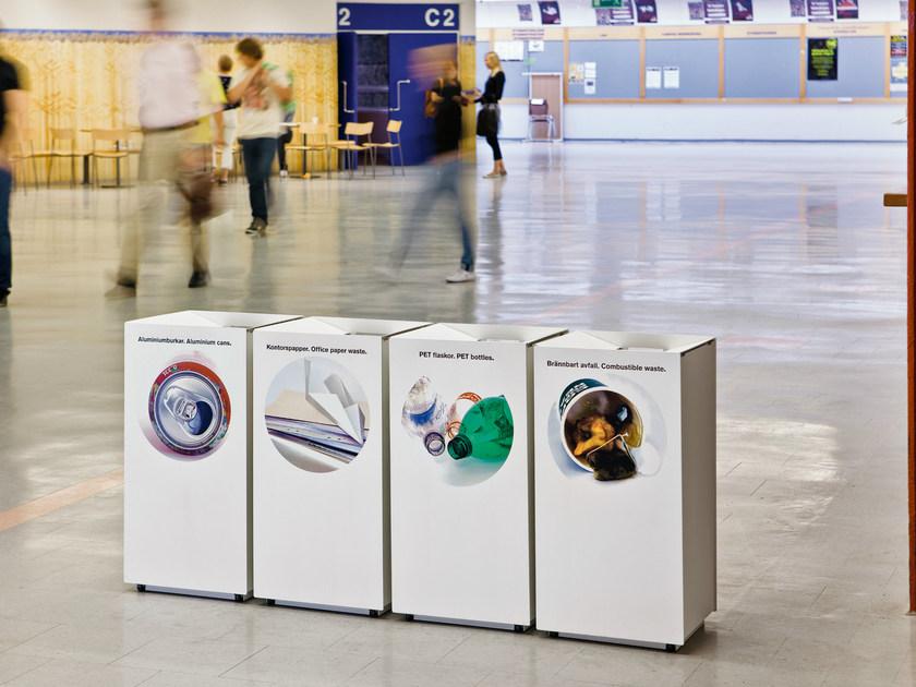 Nola Industrier Контейнер для отходов из листового металла для раздельного сбора мусора sun-id-1462600 - Вид №1