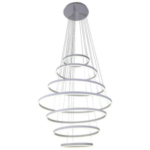 98257468 Светильник подвесной светодиодный Kink Light Тор 08537.01(4000K) 40 м² цвет белый STLM-1326840
