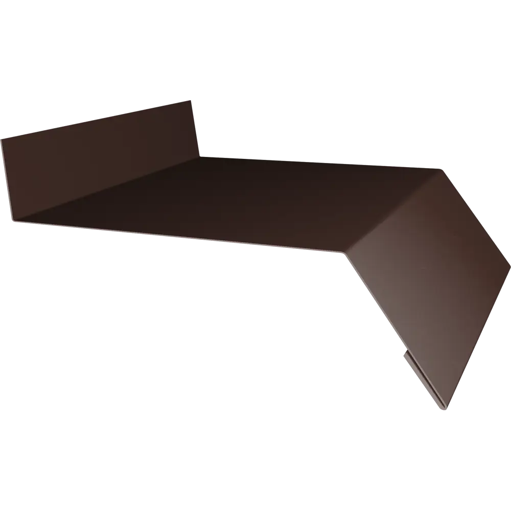 Отлив оцинкованный 50x2000 мм цвет коричневый 88309354 STLM-2149458 Santreyd 