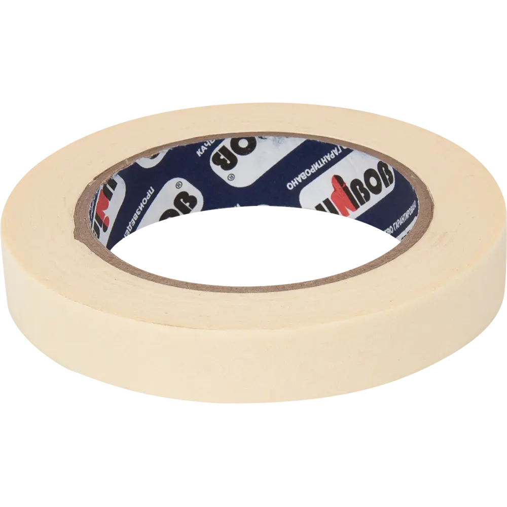 Малярная лента UNIBOB 19 мм для безупречной защиты поверхностей 12151113 STLM-0001766