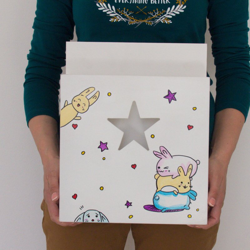 Карман для книг розовый с сердечком VAMVIGVAM  282241 Розовый Santreyd  - Вид №6