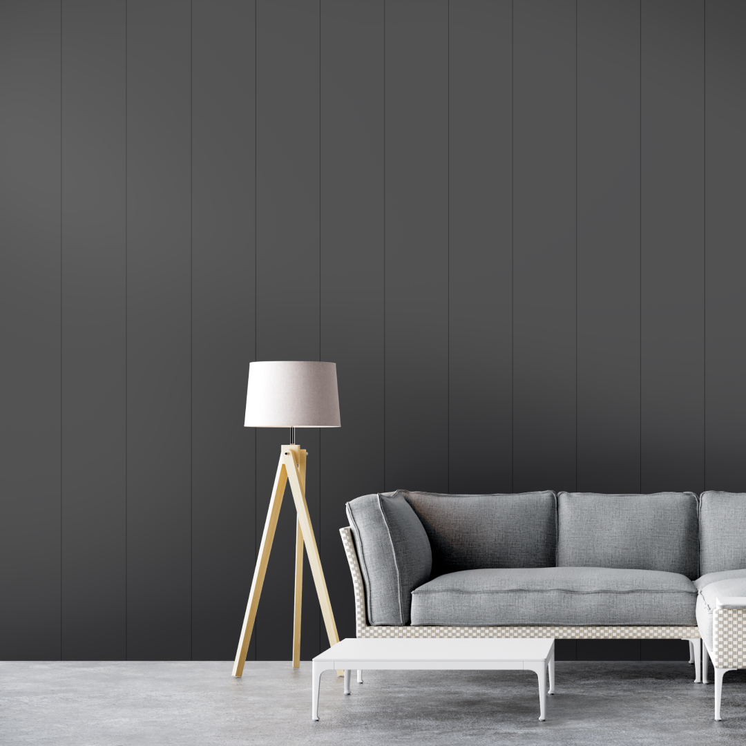 Панель МДФ Classic Stella De Luxe 2700х200х6 Black Lead (упак. 8 шт.) STSR-43 - Вид №4