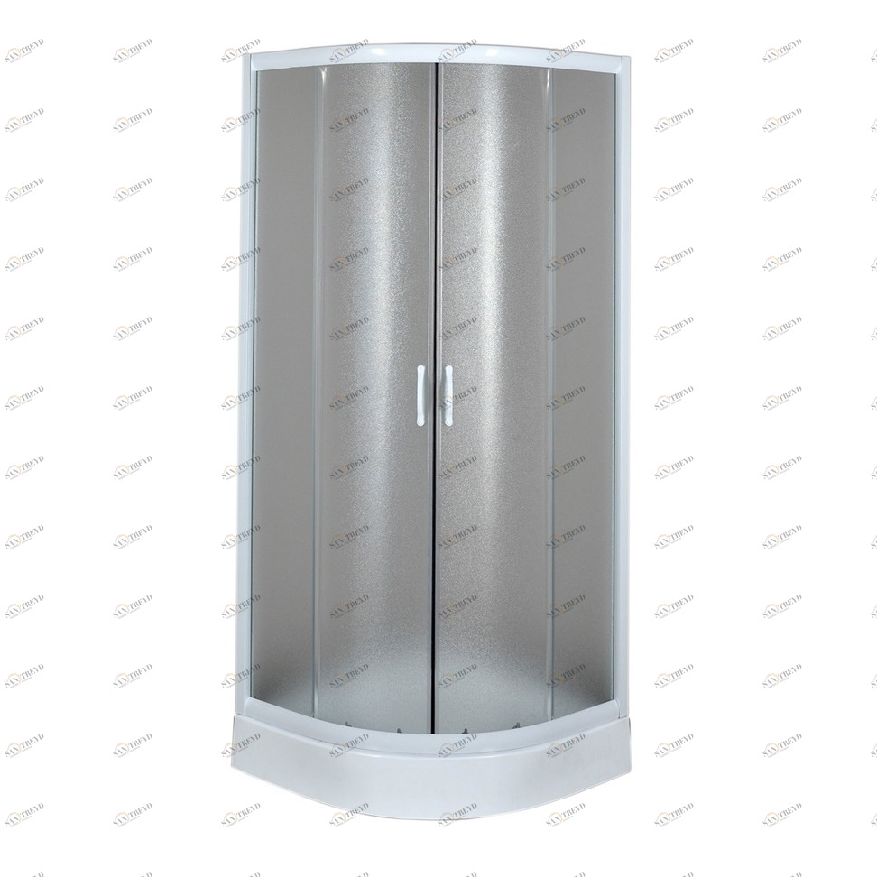 Душевой уголок Aquanet AQ7 80x80, узорчатое стекло 181643