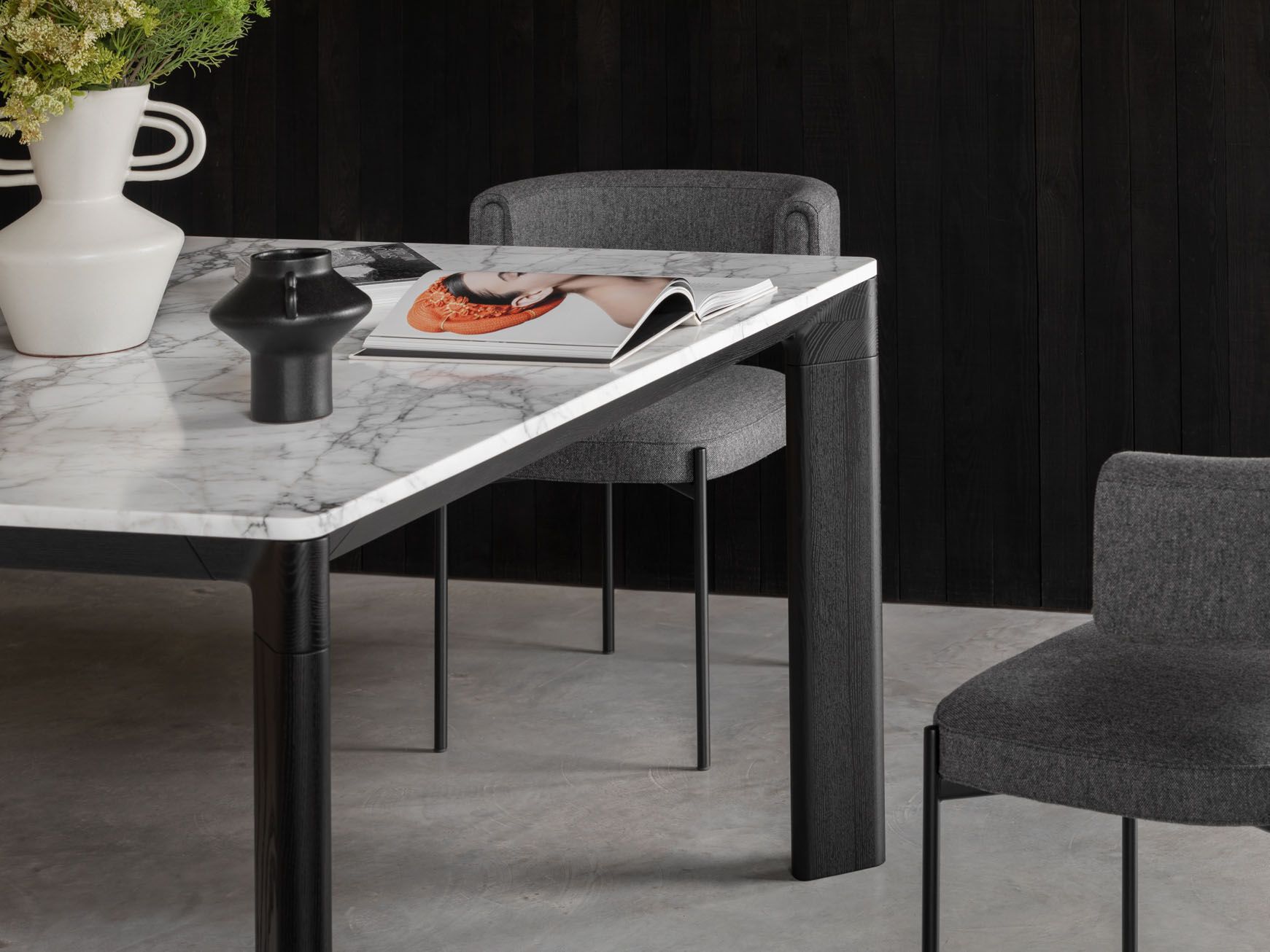 Прямоугольный стол из шпона Midj PLANUM ARCH-00035282 - Вид №3