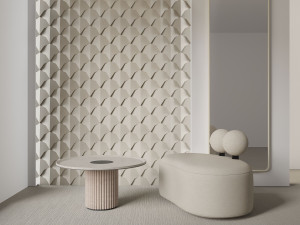 Трехмерное гипсовое покрытие