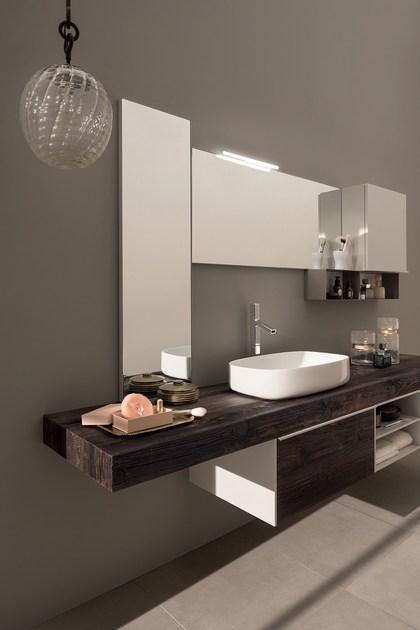 RAB Arredobagno Подвесная тумба под умывальник Soul wood 23 - Вид №3