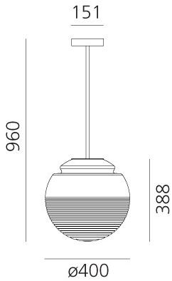 Artemide Подвесной светильник из стекла Vitruvio sun-id-1371890 - Вид №3