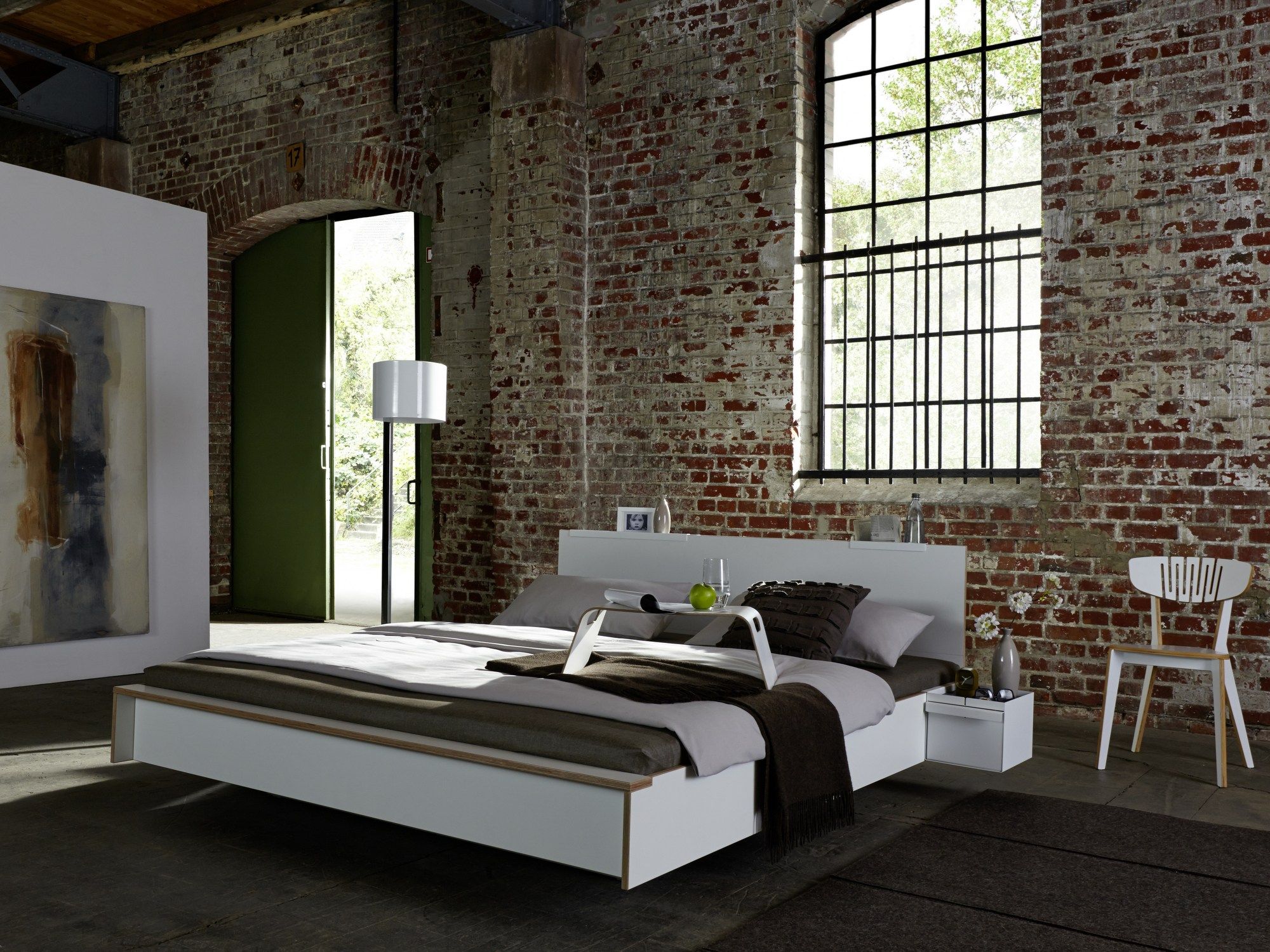 Двуспальная кровать из многослойной ткани Müller Small Living Flai ARCH-00048849 - Вид №7