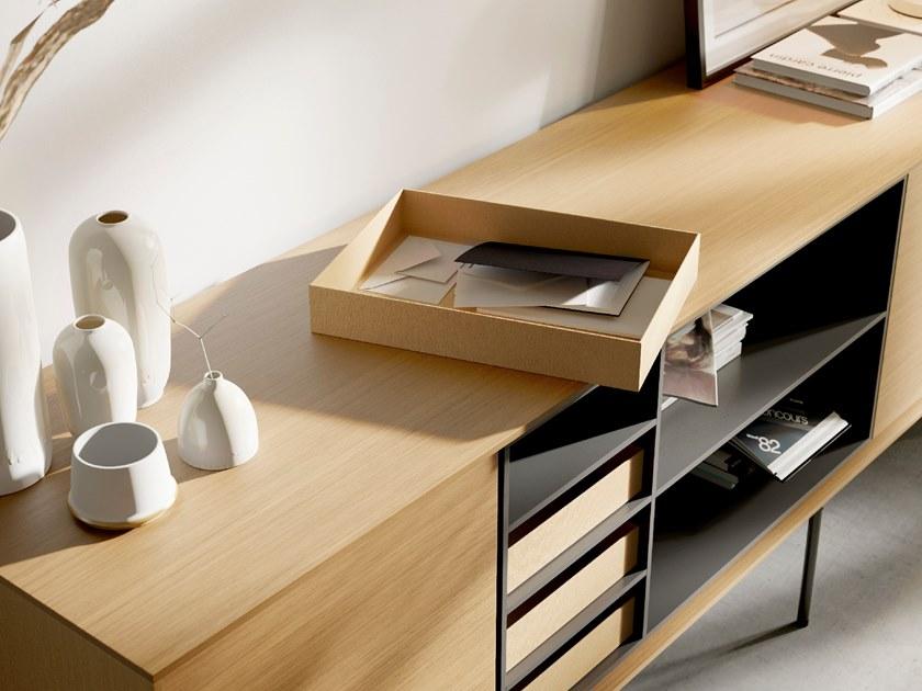 TREKU Буфет из лакированной древесины Aura sun-id-1353450 - Вид №2