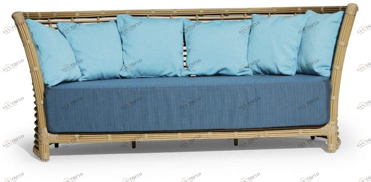 Varaschin Диван с тканым покрытием из синтетического волокна Tonkino 1951