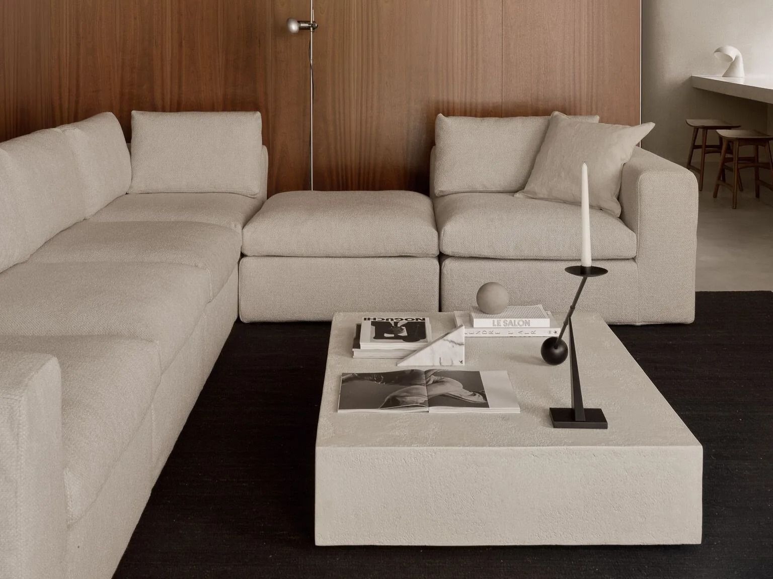 Модульный тканевый диван Ethnicraft Mellow ARCH-00146575 - Вид №2