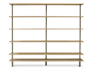 Деревянная секционная полка