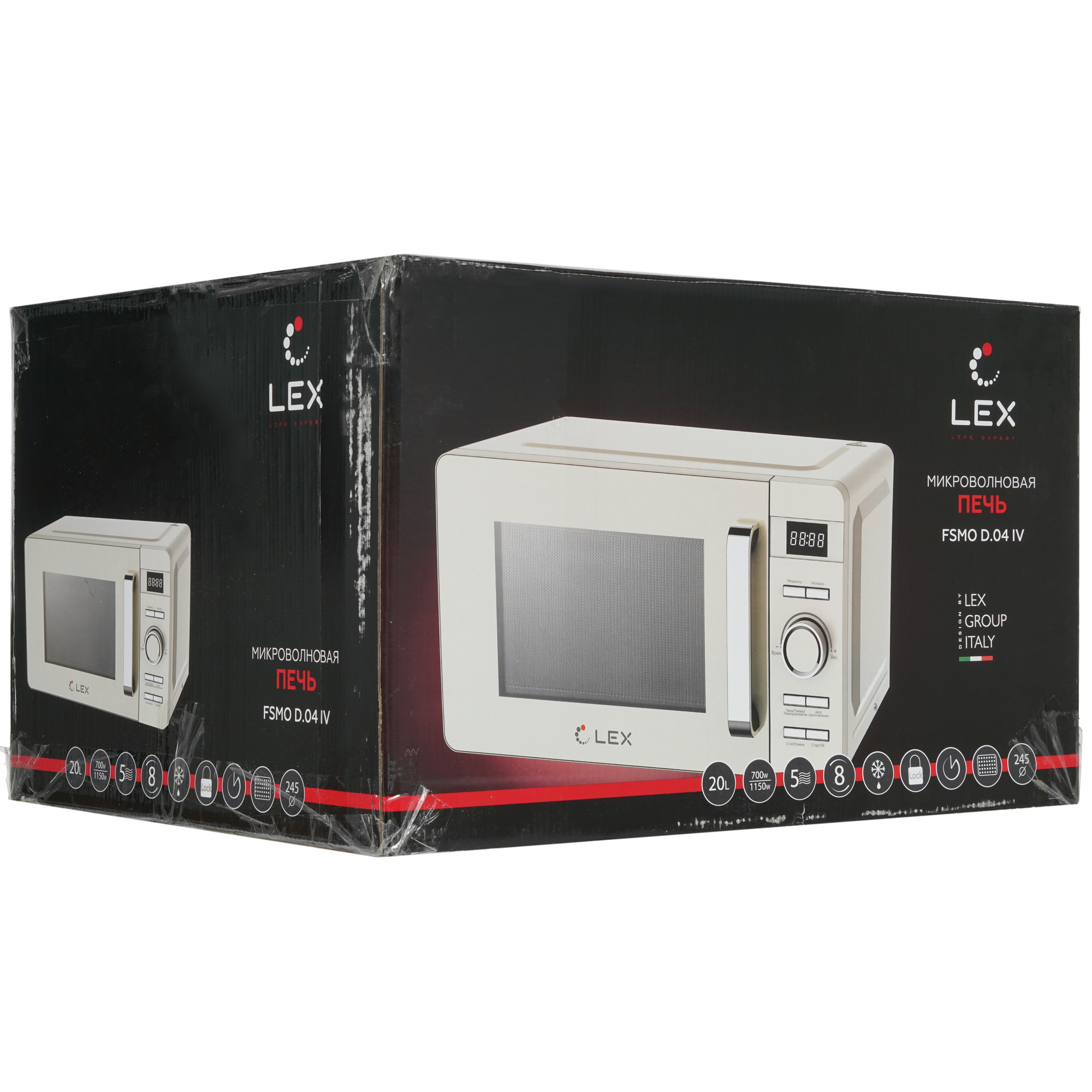 9903502 Микроволновая печь LEX FSMO D.04 IV бежевый STDN-0051519 - Вид №10