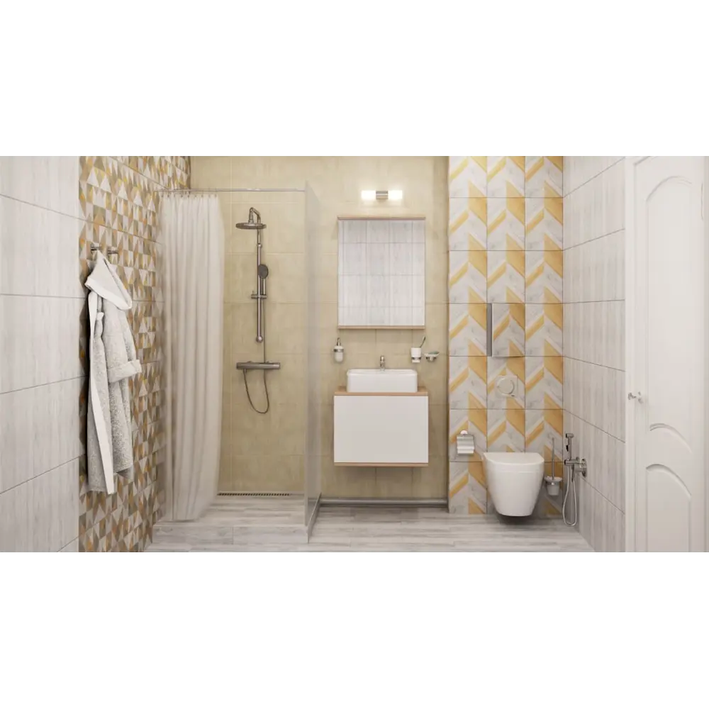 Grohe Tempesta — душевая система с тропическим душем и 4 режимами 18823611 STLM-0013009 - Вид №9