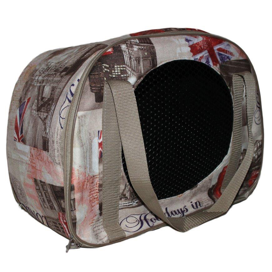 ПР0043474 Сумка-переноска для животных Casual овальная 25х45х32см ТЕРЕМОК 