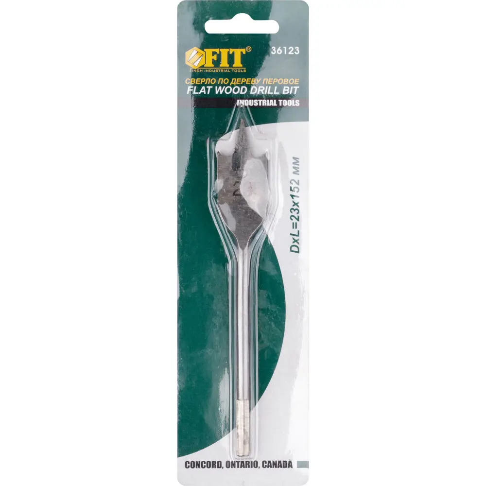 Сверло перовое по дереву Fit 36123 23x152 мм 82262064 STLM-2092464 