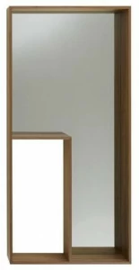 Ligne Roset Прямоугольное зеркало из мдф с полкой  11250905