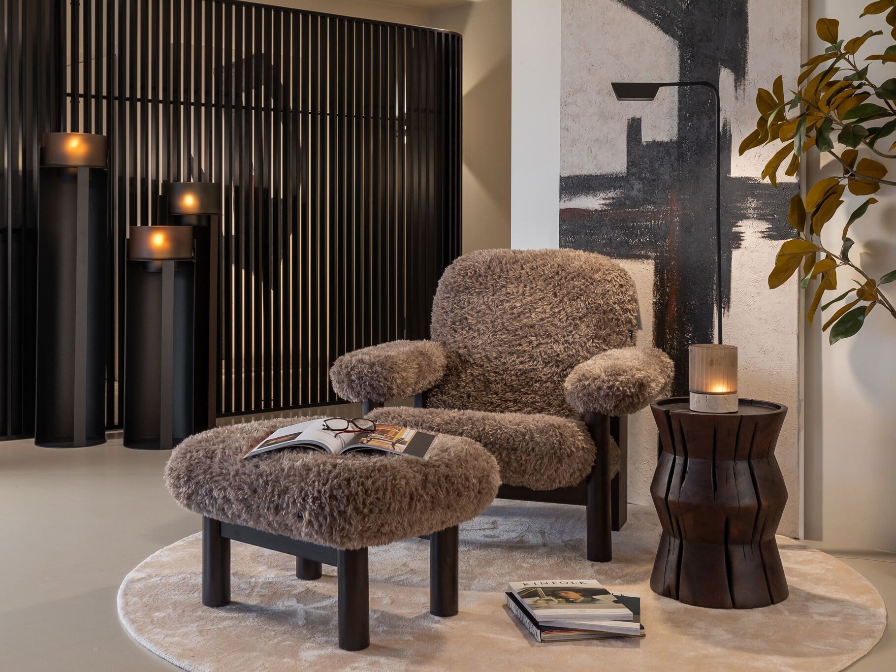 Круглый журнальный столик из акации DÔME DECO Nova ' 25 ARCH-00132434 - Вид №1