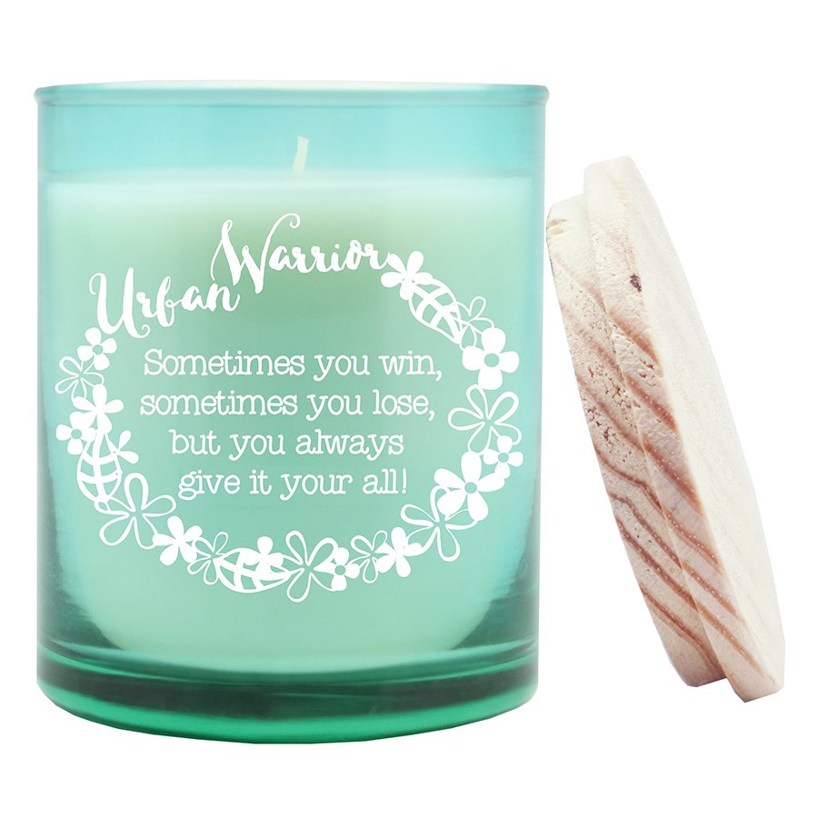 Свеча ароматическая Animikados Urban Warrior AMBIENTAIR  00-3894978 Голубой  - Вид №1