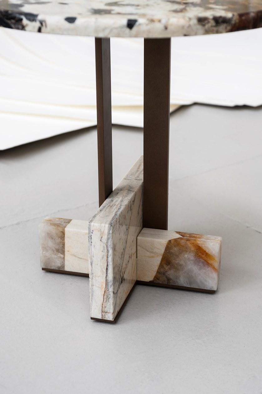 Tacchini Круглый журнальный столик из мрамора sun-id-1451253 - Вид №6