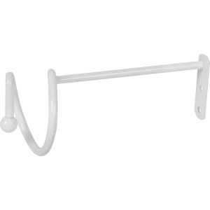 Розетка «Спираль», металл, цвет белый