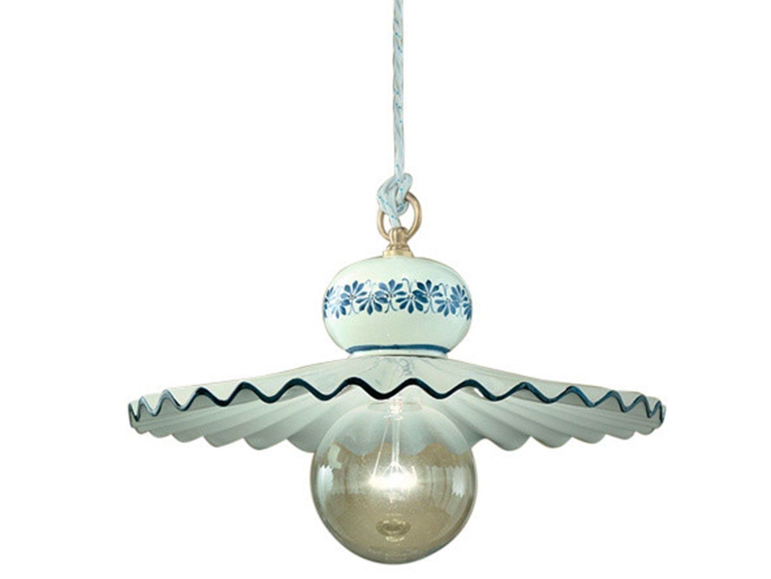 Классический стиль керамический подвесной светильник FERROLUCE Рим ARCH-00151448 - Вид №2