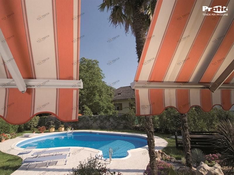 PRATIC F.lli ORIOLI Моторизованный тент с кронштейнами sun-id-1378413