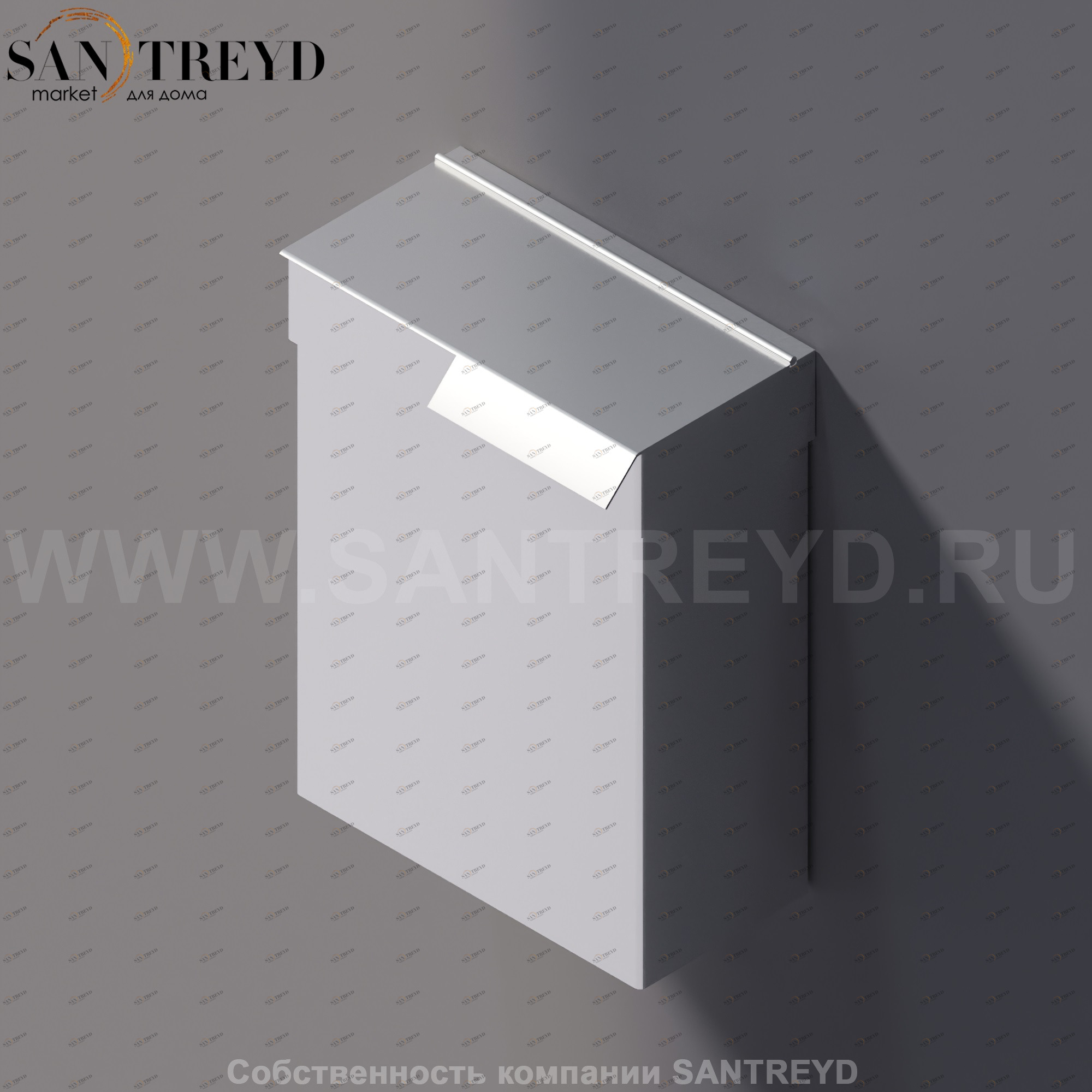 Agape 369 Мусорная корзина хромированный сатин A369217SP