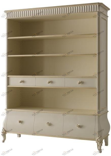 VOLPI Открытый книжный шкаф с ящиками Night & day 1365/1367