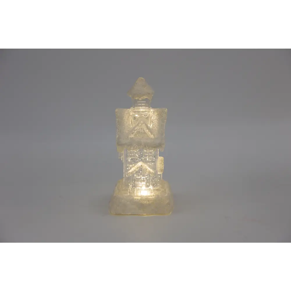 Фигура Дом в снегу для дома 1 светодиод 24.5 см цвет серый KREAFORTA STLM-2015285