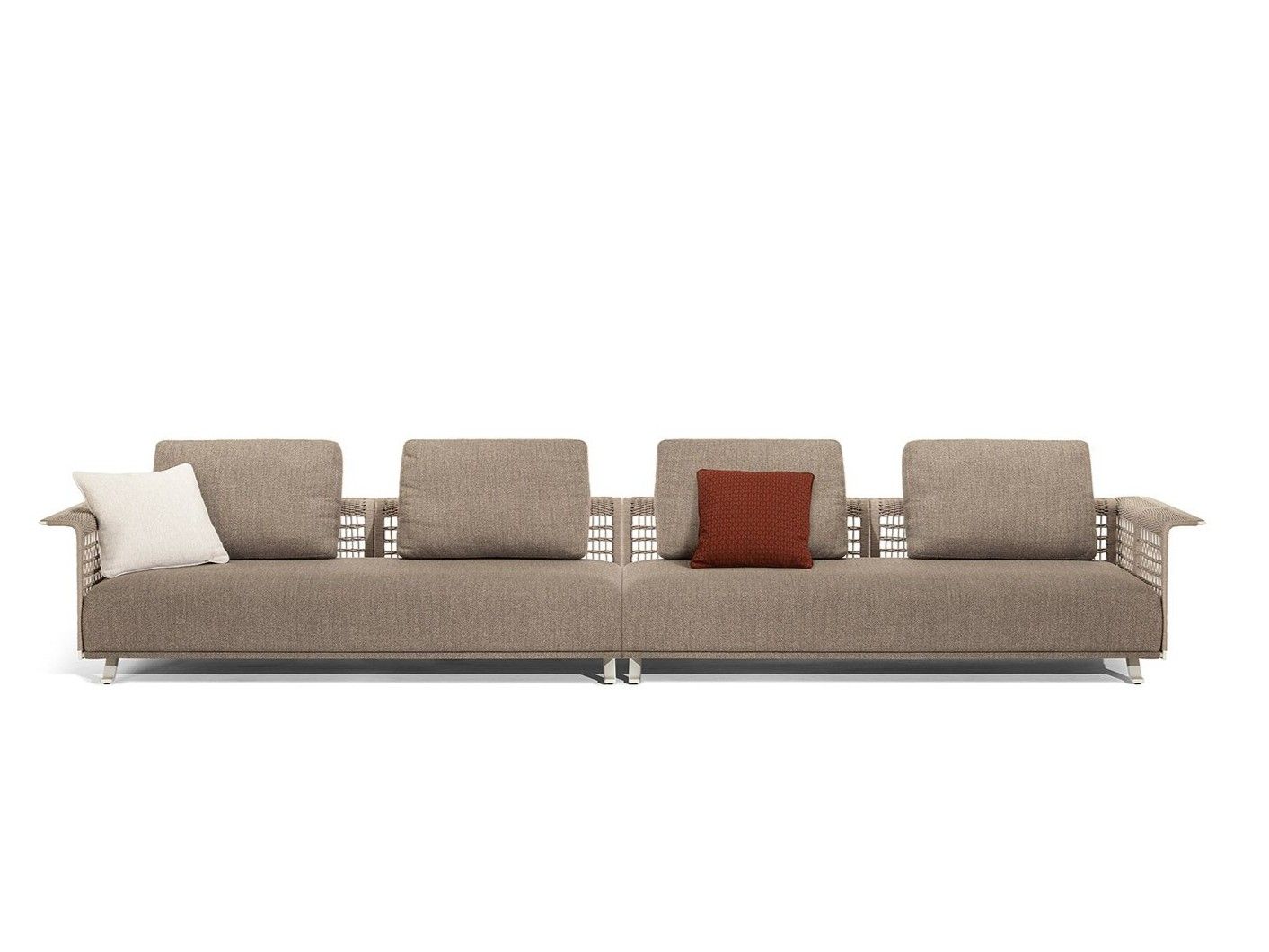 Ткань съемный садовый диван Poltrona Frau Boundless Living Outdoor Collections ARCH-00134649 - Вид №2