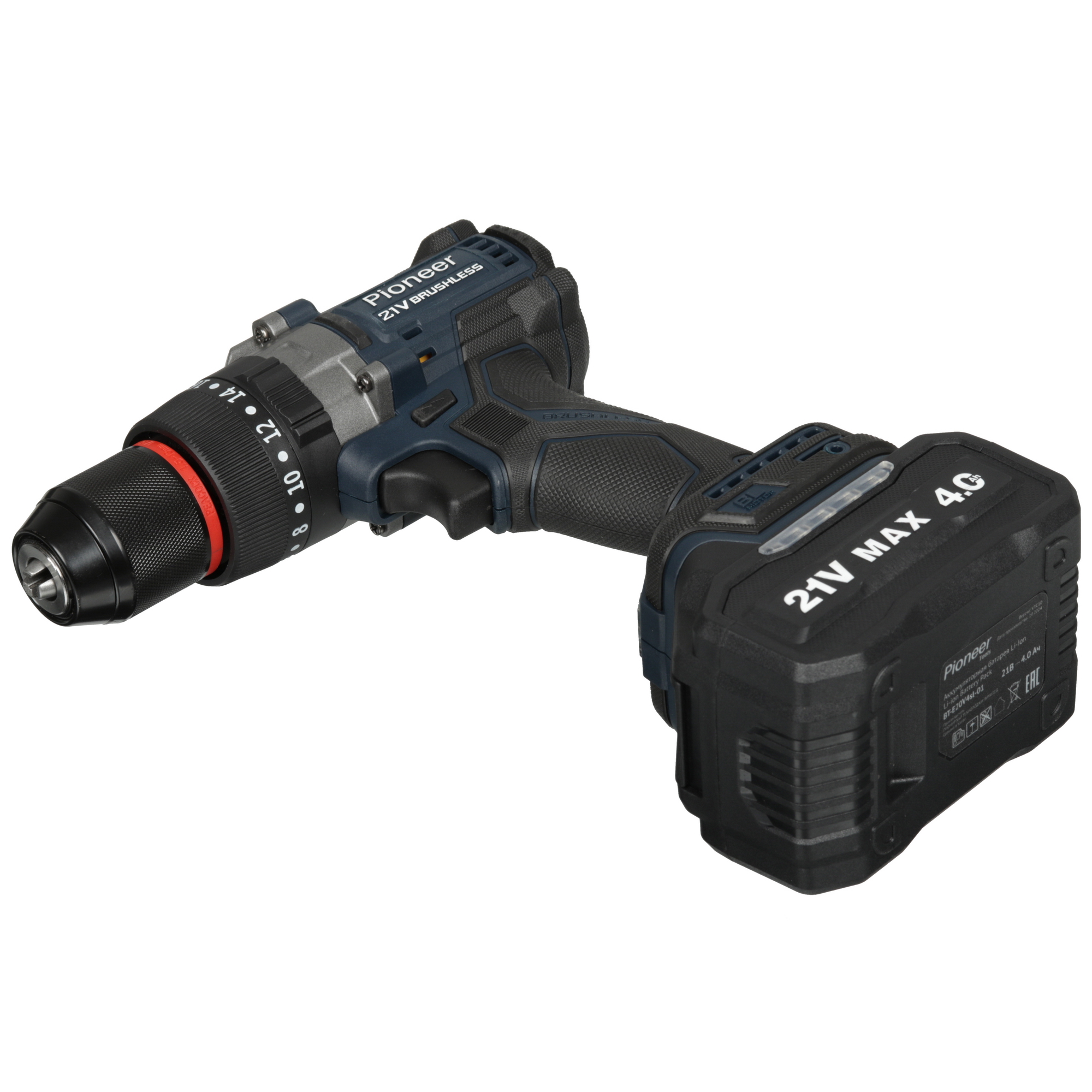 Дрель-шуруповерт Pioneer CID-E2002BL-01 9297412 STDN-0116456 - Вид №7