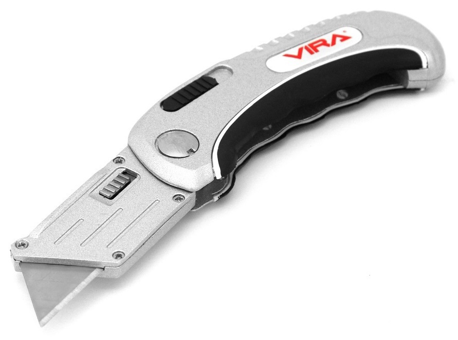 Складной нож VIRA 19 мм с эргономичной рукояткой 88110959