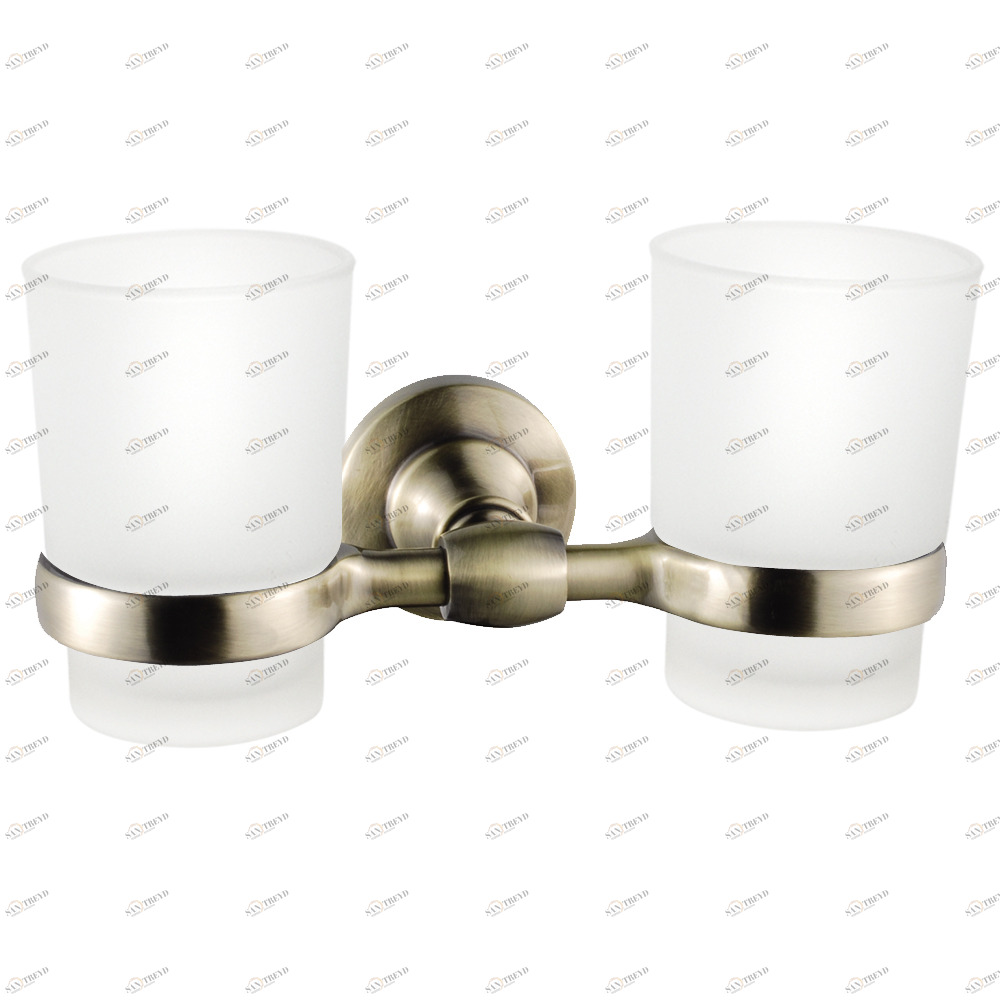 Держатель с 2-мя стаканами Raiber RB52003, стеклянный RB52003 Santreyd 