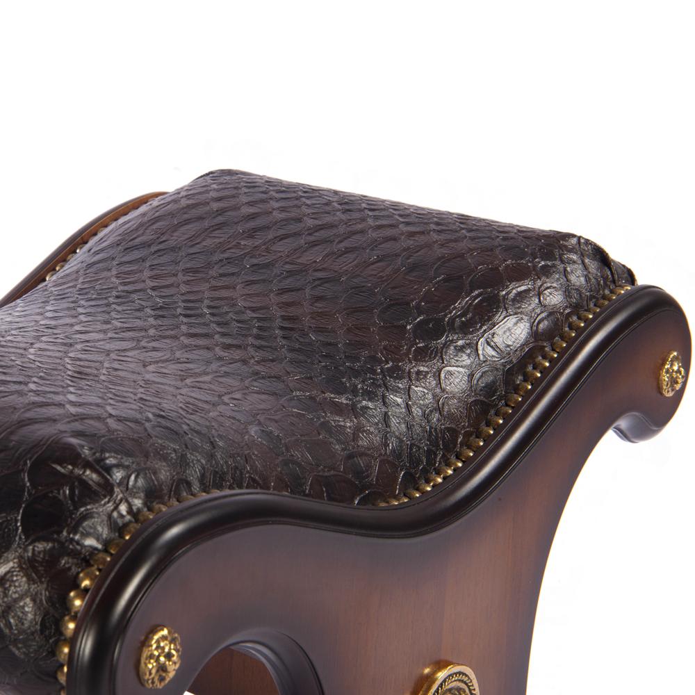 11128 Скамья Сорренто Орех Шоколад BOGACHO 4627138215654 - Вид №6